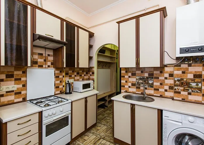 в центрі вулиця балабана 29 біля краківського ринку Apartmán Lvov